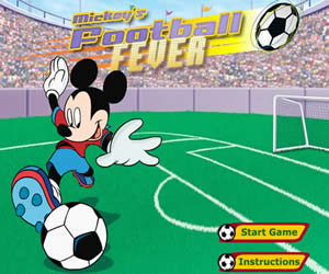 Mickey Mouse Football Game